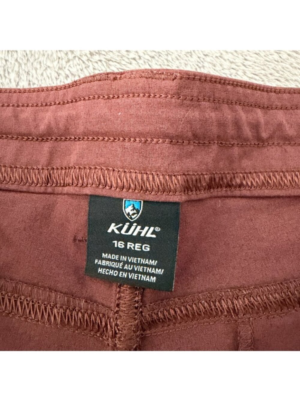Kuhl Freeflex Roll Up Outdoor Pants Women's size 16 Regular Hiking Camping - Picture 4 of 10